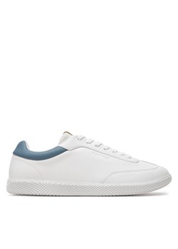 Calvin Klein Sneakersy Low Top Lace Up Lth HM0HM01790 Biały ze sklepu MODIVO w kategorii Buty sportowe męskie - zdjęcie 182701796