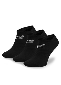 Reebok Zestaw 3 par niskich skarpet unisex R0353-SS24 (3-pack) Czarny ze sklepu MODIVO w kategorii Skarpetki damskie - zdjęcie 182701799