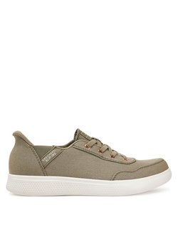 Skechers Sneakersy BOBS Skip Cute - B Cute Sweet 114815/OLV Zielony ze sklepu MODIVO w kategorii Buty sportowe damskie - zdjęcie 182701907