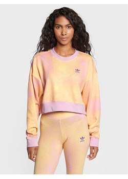 adidas Bluza Allover Print HL6599 Kolorowy Loose Fit ze sklepu MODIVO w kategorii Bluzy damskie - zdjęcie 182701915