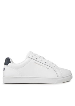 Tommy Hilfiger Sneakersy Essential Cupsole Sneaker FW0FW07687 Biały ze sklepu MODIVO w kategorii Buty sportowe damskie - zdjęcie 182701917