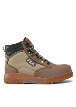 Fila Trapery Grunge Ii Cvs Mid Wmn FFW0365.73075 Beżowy ze sklepu MODIVO w kategorii Workery damskie - zdjęcie 182701939