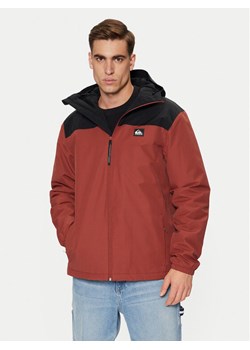 Quiksilver Kurtka przejściowa Overcast 3K EQYJK04063 Pomarańczowy Regular Fit ze sklepu MODIVO w kategorii Kurtki męskie - zdjęcie 182701975