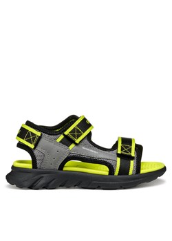 Geox Sandały J Airadyum Bo J45F1B 014ME C0666 M Szary ze sklepu MODIVO w kategorii Sandały dziecięce - zdjęcie 182702058