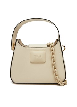TOUS Torebka Mini Bolso Hombro T Lucia 2002039501 Écru ze sklepu MODIVO w kategorii Torby Shopper bag - zdjęcie 182702097