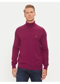 Boss Sweter Akiro S 50527573 Czerwony Regular Fit ze sklepu MODIVO w kategorii Swetry męskie - zdjęcie 182702148