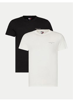 Tommy Jeans Komplet 2 t-shirtów Linear DM0DM20353 Kolorowy Slim Fit ze sklepu MODIVO w kategorii T-shirty męskie - zdjęcie 182702215