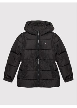 Tommy Hilfiger Kurtka zimowa KG0KG06690 Czarny Regular Fit ze sklepu MODIVO w kategorii Kurtki dziewczęce - zdjęcie 182702249
