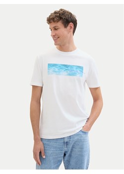 Tom Tailor Denim T-Shirt 1042045 Biały Regular Fit ze sklepu MODIVO w kategorii T-shirty męskie - zdjęcie 182702288