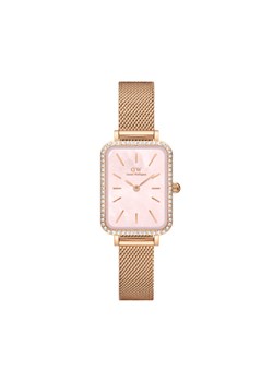 Daniel Wellington Zegarek Quadro Mesh DW00100669 Różowe złoto ze sklepu MODIVO w kategorii Zegarki - zdjęcie 182702408