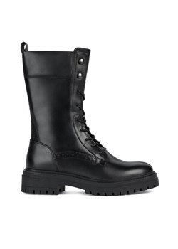 Geox Botki D Iridea D36HRE 00043 C9999 Czarny ze sklepu MODIVO w kategorii Kozaki damskie - zdjęcie 182702465