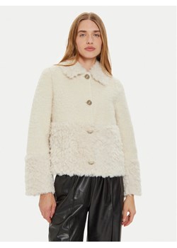 Liu Jo Kożuch WF4369 E0957 Écru Regular Fit ze sklepu MODIVO w kategorii Kożuchy - zdjęcie 182702476