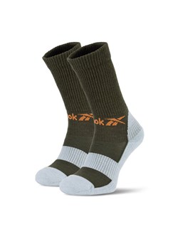 Reebok Skarpety wysokie unisex R0552-SS24 (1-pack) Khaki ze sklepu MODIVO w kategorii Skarpetki damskie - zdjęcie 182702529