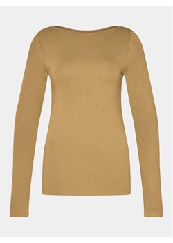 Gap Bluzka 540606-06 Beżowy Slim Fit ze sklepu MODIVO w kategorii Bluzki damskie - zdjęcie 182702565