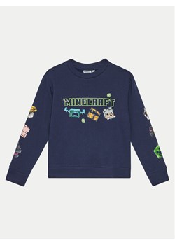 OVS Bluza 2138183 Granatowy Regular Fit ze sklepu MODIVO w kategorii Bluzy chłopięce - zdjęcie 182702576