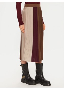 Weekend Max Mara Spódnica plisowana Virgin 2425306022 Beżowy Regular Fit ze sklepu MODIVO w kategorii Spódnice - zdjęcie 182702628