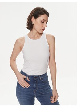Max Mara Leisure Top Brusson 2416941038 Biały Slim Fit ze sklepu MODIVO w kategorii Bluzki damskie - zdjęcie 182702655