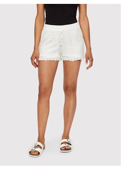 Vero Moda Szorty materiałowe Honey 10190155 Biały Regular Fit ze sklepu MODIVO w kategorii Szorty - zdjęcie 182702657