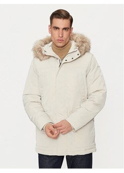 Geox Parka Sandford M4628F T3148 F1616 Écru Regular Fit ze sklepu MODIVO w kategorii Parki męskie - zdjęcie 182702688