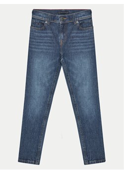 Tommy Hilfiger Jeansy Scanton Y KB0KB09324 Niebieski Slim Fit ze sklepu MODIVO w kategorii Spodnie dziewczęce - zdjęcie 182702855