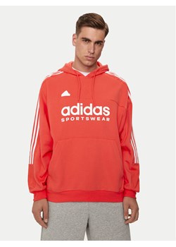 adidas Bluza House of Tiro IV8123 Pomarańczowy Loose Fit ze sklepu MODIVO w kategorii Bluzy męskie - zdjęcie 182702877