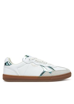 Pepe Jeans Sneakersy Ball Rise W PLS00037 Biały ze sklepu MODIVO w kategorii Buty sportowe damskie - zdjęcie 182702927