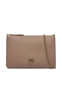 PINKO Torebka Flat Classic AI 23-24 PCPL 100455 A0F1 Beżowy ze sklepu MODIVO w kategorii Kopertówki - zdjęcie 182703059