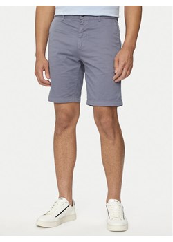 Boss Szorty materiałowe Chino-Slim 50513026 Niebieski Slim Fit ze sklepu MODIVO w kategorii Spodenki męskie - zdjęcie 182703206