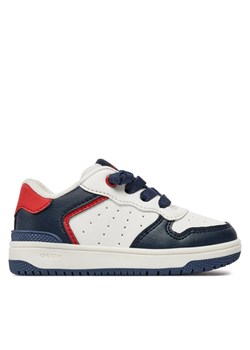 Geox Sneakersy J Washiba Boy J45LQB 05411 C0899 M Biały ze sklepu MODIVO w kategorii Buty sportowe dziecięce - zdjęcie 182703239