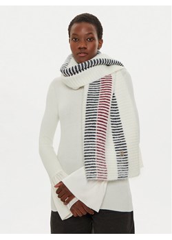 Tommy Hilfiger Szalik Varsity AW0AW16653 Écru ze sklepu MODIVO w kategorii Szaliki i chusty damskie - zdjęcie 182703258