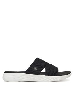 Skechers Klapki On-The-Go 600-Oceanside 140003/BKW Czarny ze sklepu MODIVO w kategorii Klapki damskie - zdjęcie 182703369