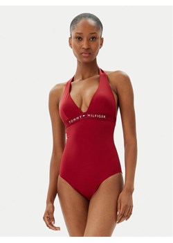 Tommy Hilfiger Strój kąpielowy UW0UW05850 Czerwony ze sklepu MODIVO w kategorii Stroje kąpielowe - zdjęcie 182703407