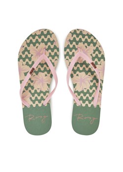 Roxy Japonki ARJL100683 Różowy ze sklepu MODIVO w kategorii Klapki damskie - zdjęcie 182703535