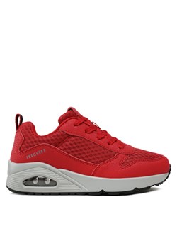 Skechers Sneakersy Uno Powex 403667L/RED Czerwony ze sklepu MODIVO w kategorii Buty sportowe dziecięce - zdjęcie 182703575