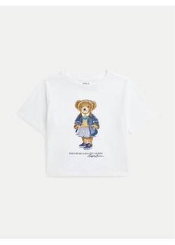 Polo Ralph Lauren T-Shirt 313965155001 Biały Boxy Fit ze sklepu MODIVO w kategorii Bluzki dziewczęce - zdjęcie 182703576
