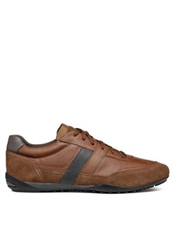 Geox Półbuty U Wells U45T5A 022ME C6003 Brązowy ze sklepu MODIVO w kategorii Półbuty męskie - zdjęcie 182703658