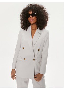 Boss Marynarka Jaleto 50520760 Szary Regular Fit ze sklepu MODIVO w kategorii Marynarki damskie - zdjęcie 182703747