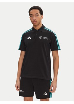 adidas Polo Mercedes - AMG Petronas Formula One Team DNA JV5430 Czarny Regular Fit ze sklepu MODIVO w kategorii T-shirty męskie - zdjęcie 182703829