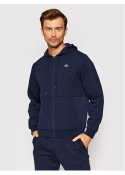 Lacoste Bluza SH9676 Granatowy Regular Fit ze sklepu MODIVO w kategorii Bluzy męskie - zdjęcie 182703836