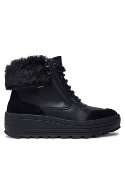 Geox Botki D46WNB 0FE22 C9999 Czarny ze sklepu MODIVO w kategorii Botki - zdjęcie 182703957