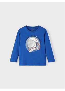 NAME IT Bluzka 13221576 Niebieski Regular Fit ze sklepu MODIVO w kategorii T-shirty chłopięce - zdjęcie 182704077
