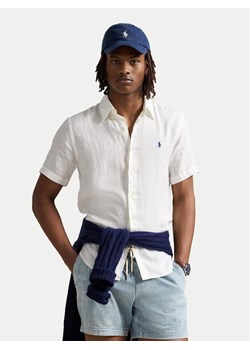 Polo Ralph Lauren Koszula 710968912008 Biały Custom Fit ze sklepu MODIVO w kategorii Koszule męskie - zdjęcie 182704136
