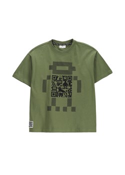 Coccodrillo T-Shirt WC5143201GBJ Khaki Regular Fit ze sklepu MODIVO w kategorii T-shirty chłopięce - zdjęcie 182704335