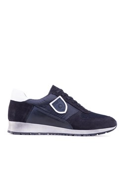 QUAZI Sneakersy QZ-64-06-001064 Granatowy ze sklepu MODIVO w kategorii Buty sportowe męskie - zdjęcie 182704397