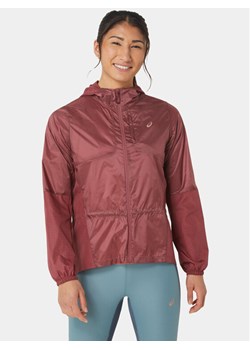 Asics Kurtka do biegania Nagino Packable Run 2012C849 Czerwony Ahletic Fit ze sklepu MODIVO w kategorii Kurtki damskie - zdjęcie 182704407