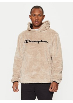 Champion Bluza 220445 Beżowy Loose Fit ze sklepu MODIVO w kategorii Bluzy męskie - zdjęcie 182704408
