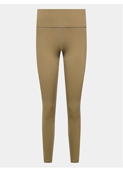 Athlecia Legginsy Gaby W Tights EA221909 Brązowy Regular Fit ze sklepu MODIVO w kategorii Spodnie damskie - zdjęcie 182704445