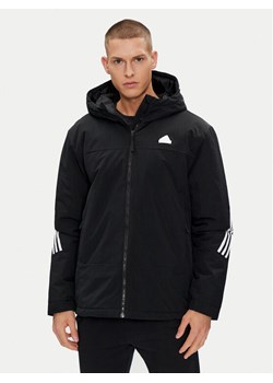 adidas Kurtka zimowa Future Icons Insulated IP2542 Czarny Regular Fit ze sklepu MODIVO w kategorii Kurtki męskie - zdjęcie 182704457