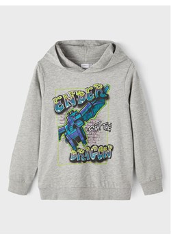 NAME IT Bluza MINECRAFT 13219920 Szary Regular Fit ze sklepu MODIVO w kategorii Bluzy chłopięce - zdjęcie 182704529