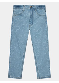 United Colors Of Benetton Jeansy 4VUGCF033 Niebieski Straight Fit ze sklepu MODIVO w kategorii Spodnie dziewczęce - zdjęcie 182704535